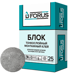 Forus Блок - клей для блоков 25кг.