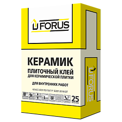 Forus Керамик - плиточный клей С0T 25кг.