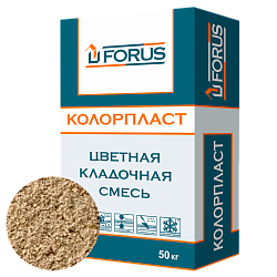 Forus Колорпласт - кремовая 50кг.